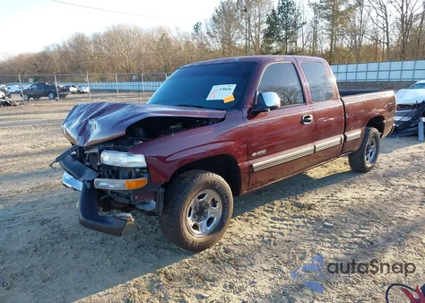 2001 Chevrolet Silverado 1500 Ls z USA, uszkodzony, nr VIN 2GCEC19T111275009